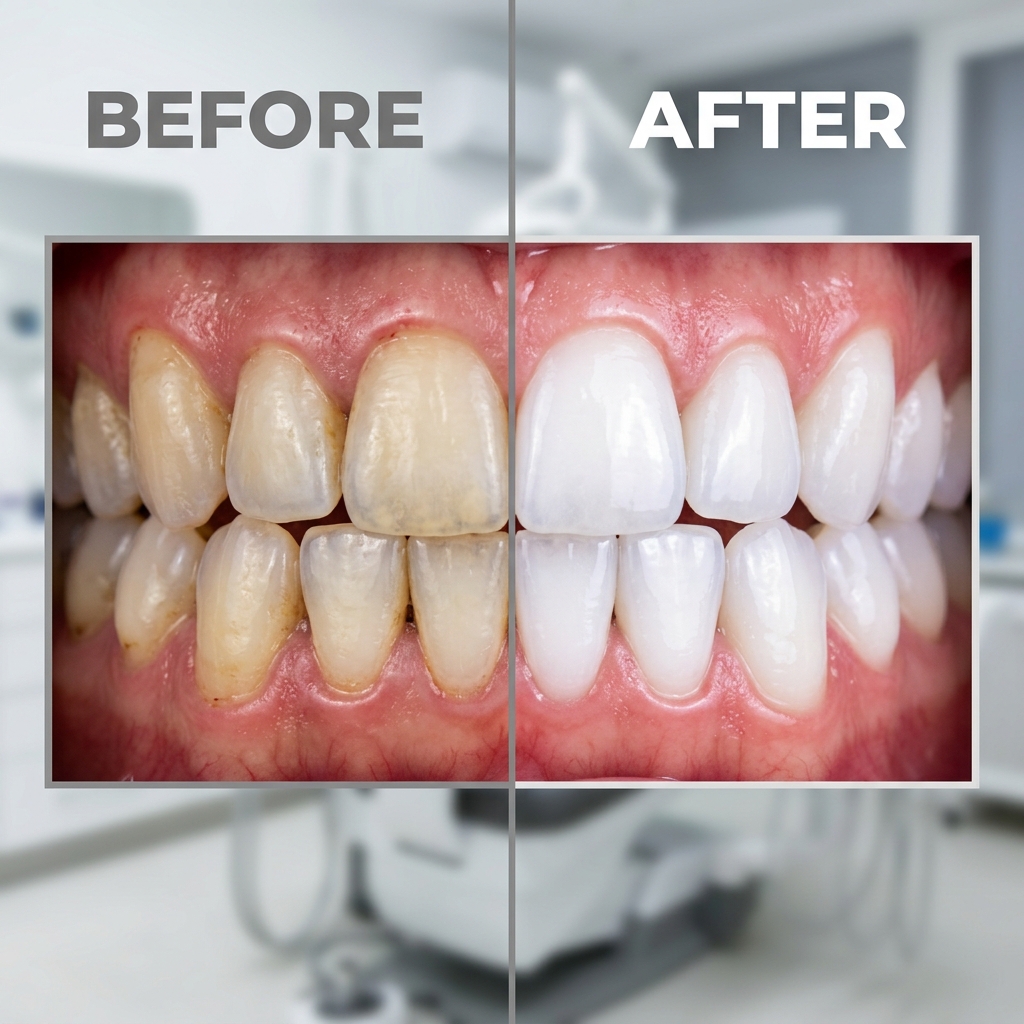 Before/After comparison